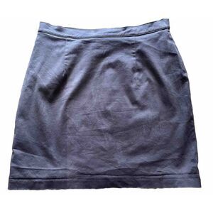 St. John Couture Marie Gray Vintage Straight‎ Pencil Skirt Lined Brown Size 12